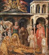 Simone Martini The Death of St. Martin oil painting reproduction